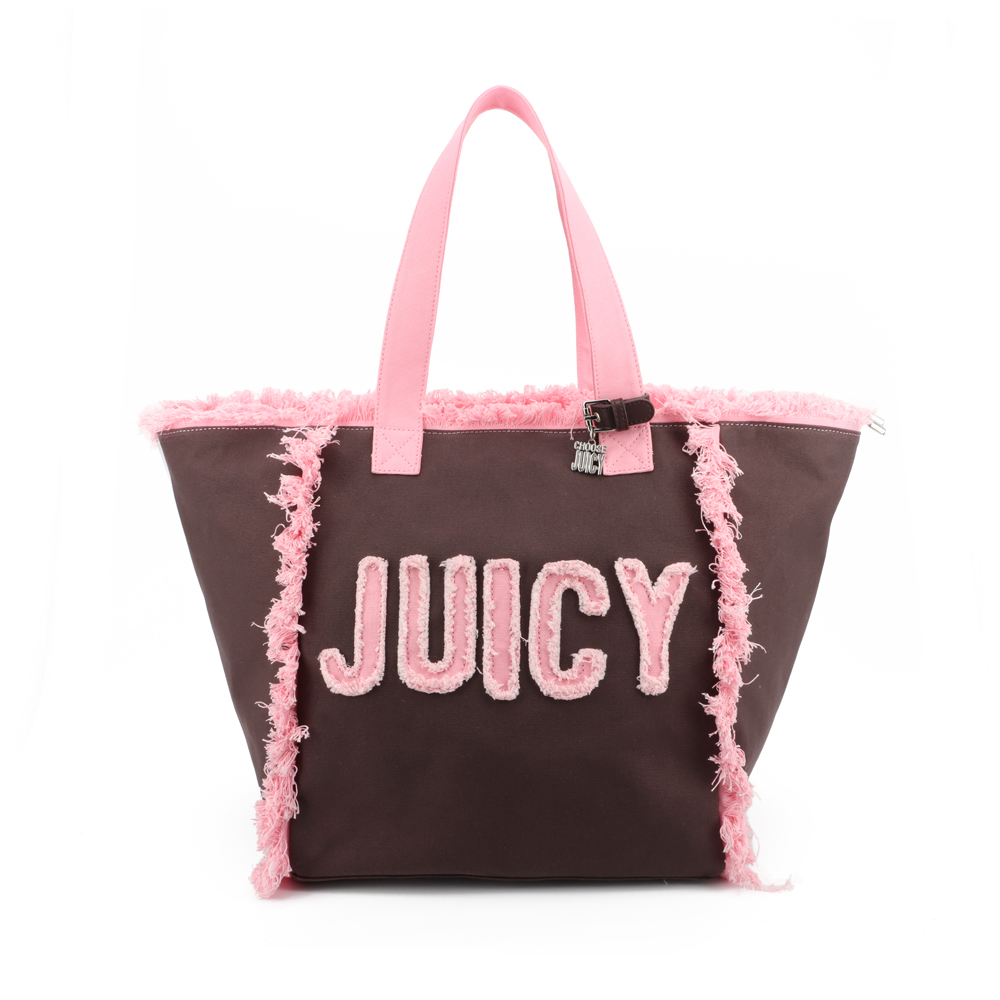 JUICY COUTURE Mirna Beach Shopping Γυναικεία Τσάντα 'Ωμου - Καφέ