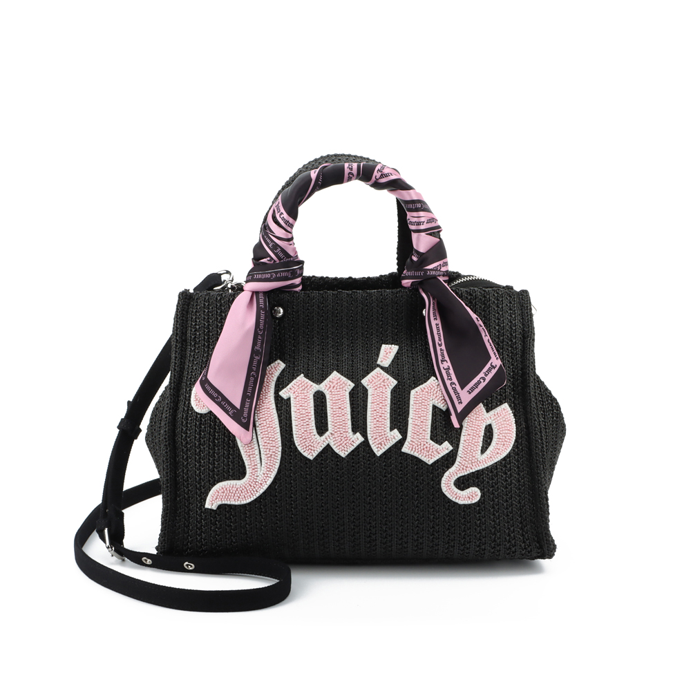 JUICY COUTURE Iris Beads M. Shopping Γυναικεία Τσάντα Χειρός - Μαύρο