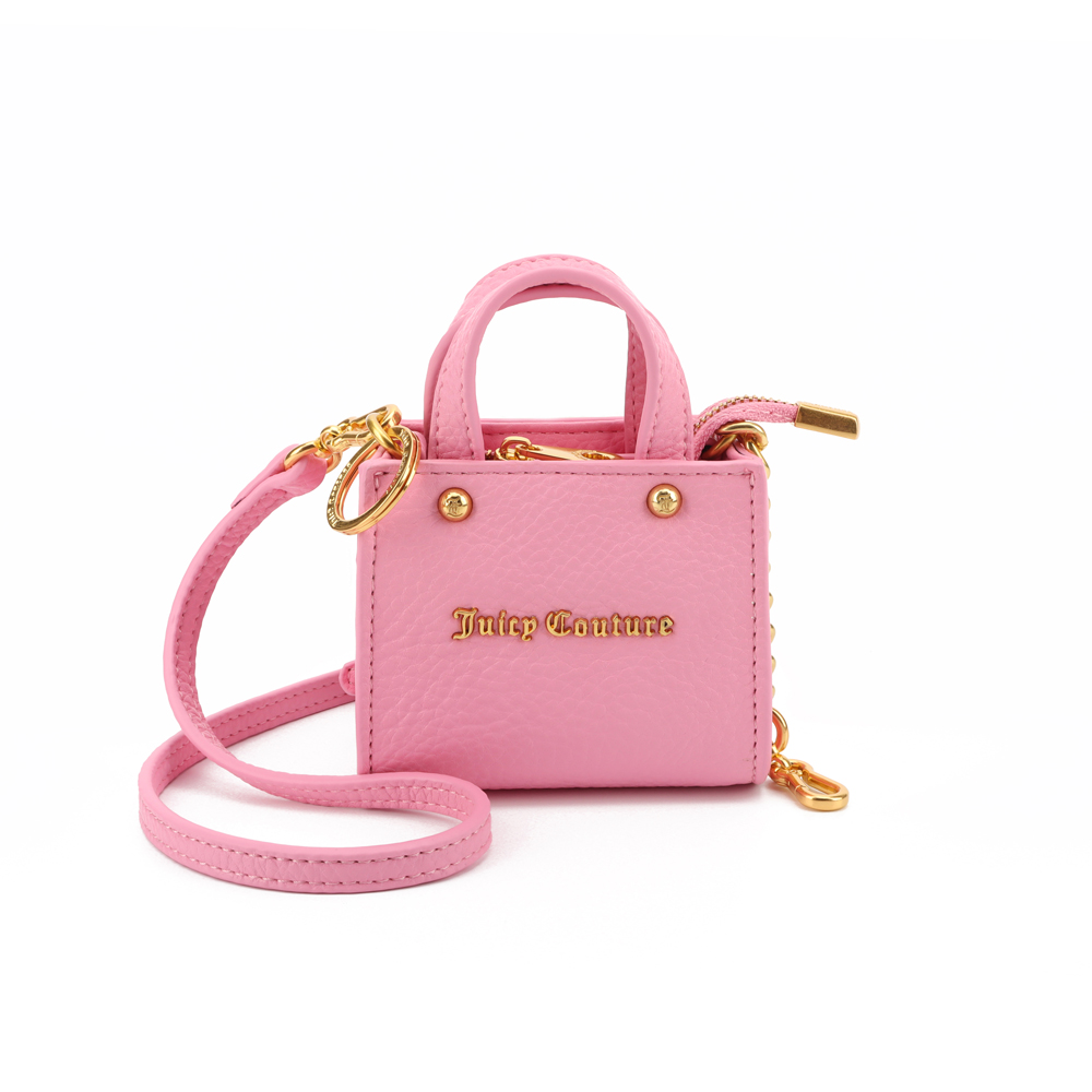 JUICY COUTURE Iris Charm M. Shopping  Γυναικεία Μπρελόκ - Ροζ