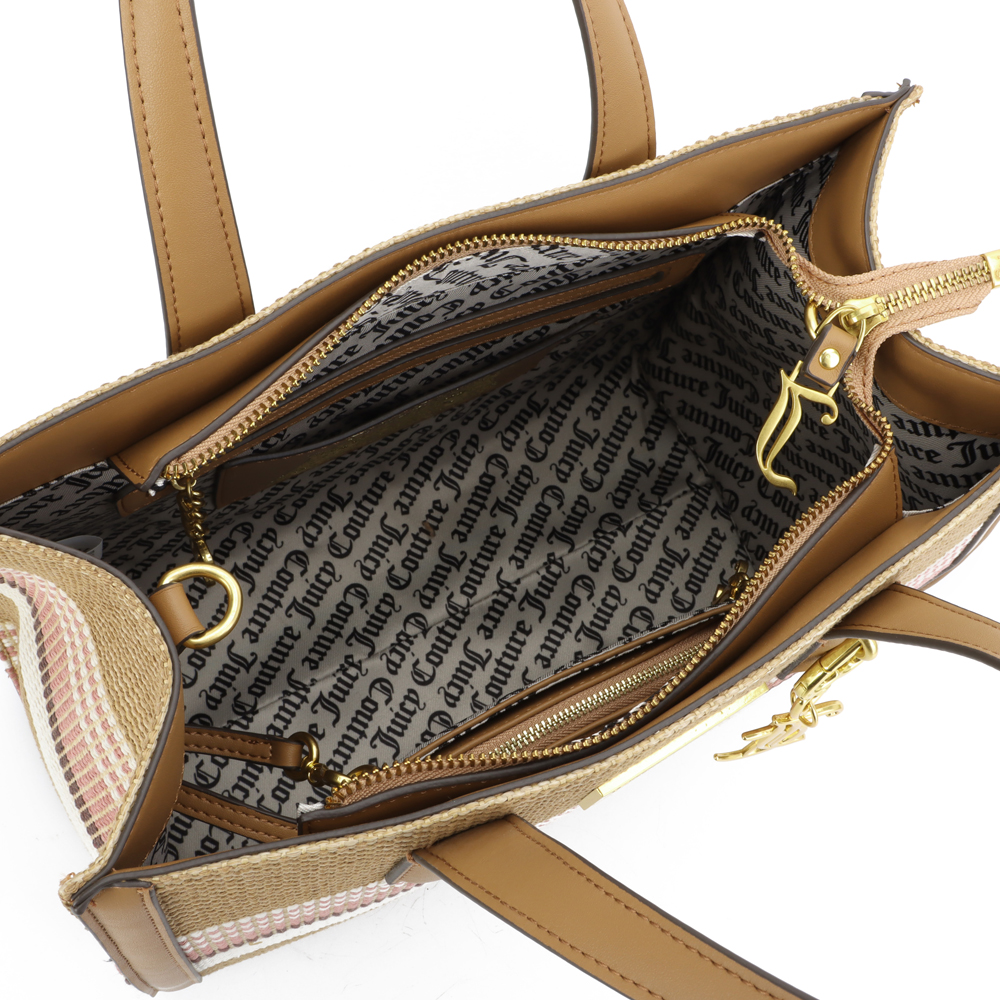 JUICY COUTURE Lily Straw M. Shopping Γυναικεία Τσάντα Χειρός - 3