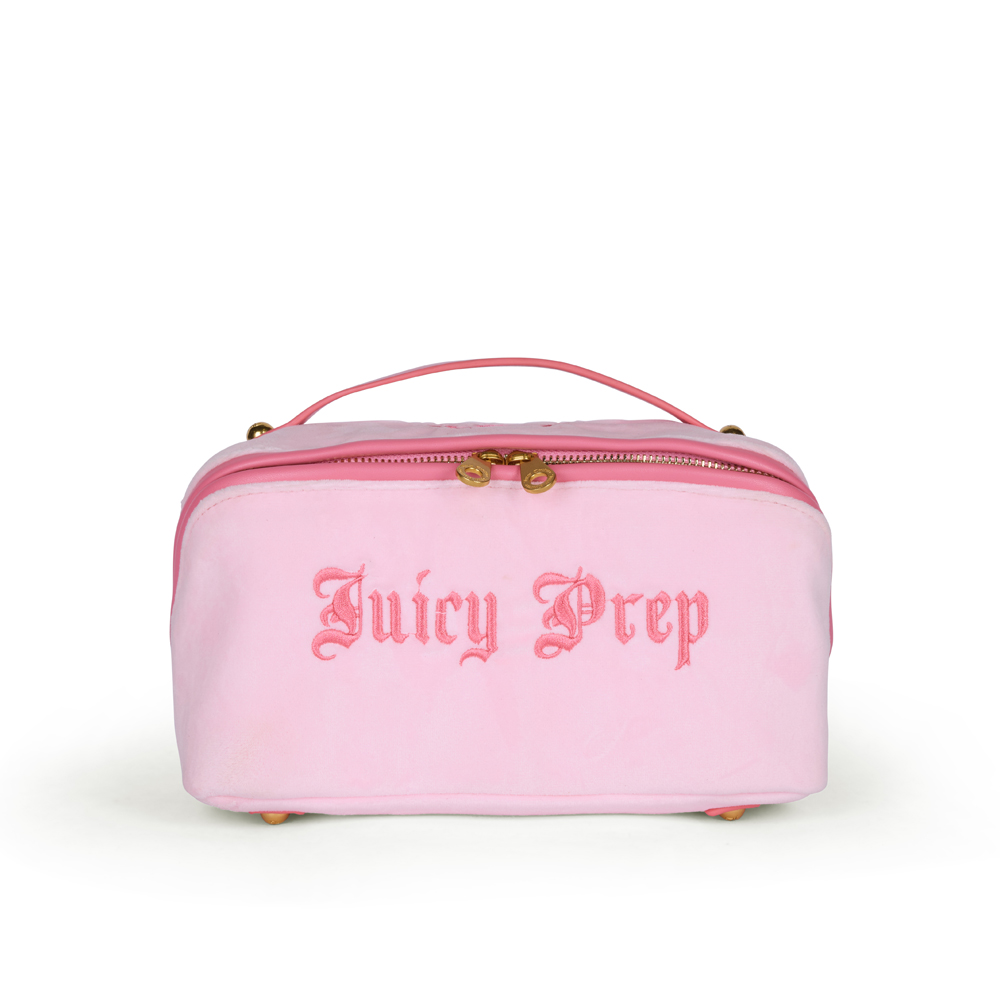 JUICY COUTURE Juicy Prep Cross Zip Γυναικεία Τσάντα Χειρός - Ροζ