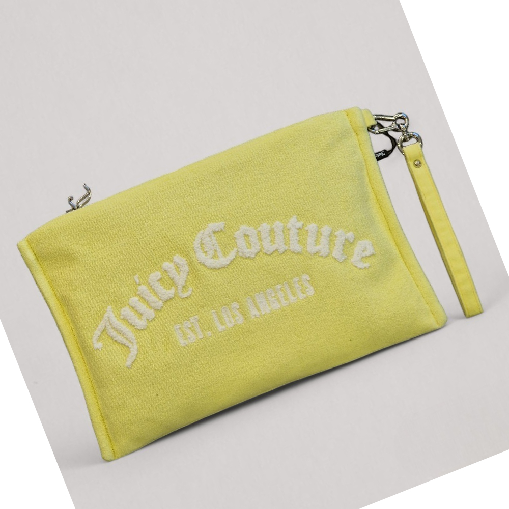 JUICY COUTURE Iris Towelling Clutch Γυναικείο Τσαντάκι Πετσετέ - 3