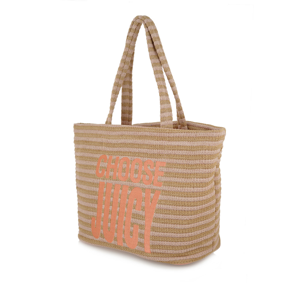 JUICY COUTURE Nora Straw Large Shopping Γυναικεία Τσάντα 'Ωμου - 3