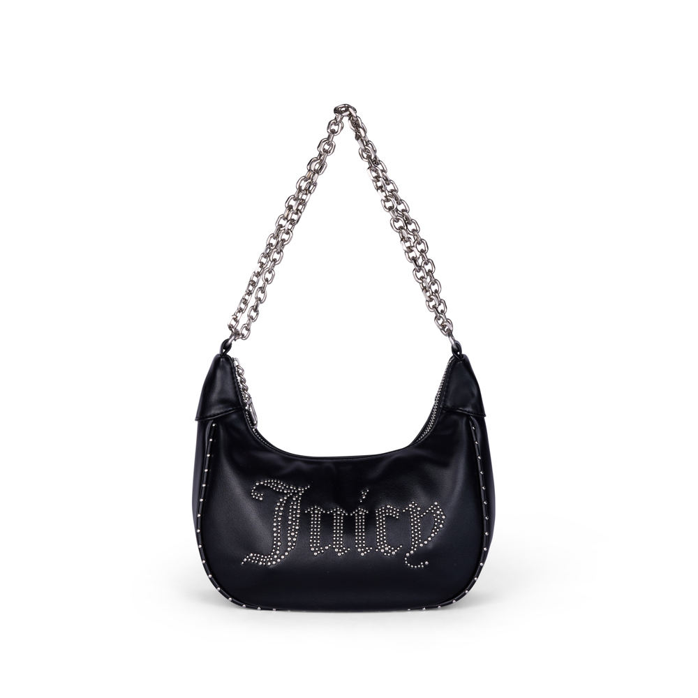 JUICY COUTURE Kimberly Small Hobo Γυναικεία Τσάντα 'Ωμου - Μαύρο