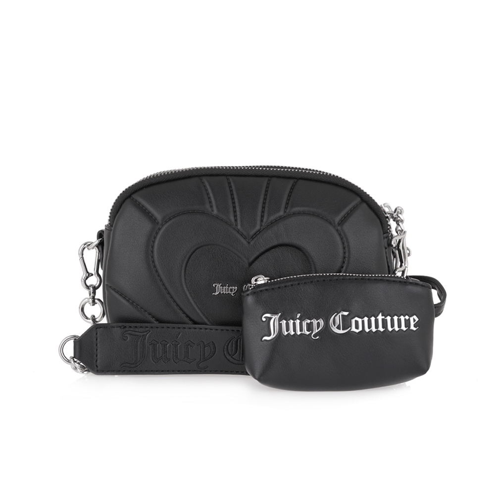 JUICY COUTURE Emily Crossbody Black Γυναικεία Τσάντα Χιαστί  - 2