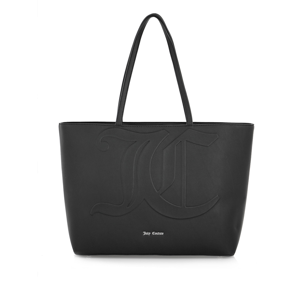 JUICY COUTURE Giselle Shopping Bag Black Γυναικεία Τσάντα Ώμου - Μαύρο