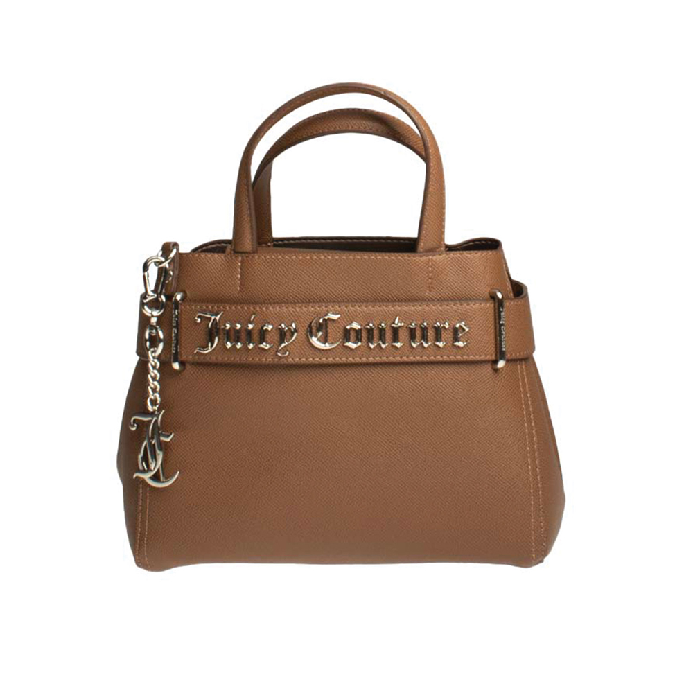 JUICY COUTURE Jasmine Double Handle Tan Γυναικεία Ώμου - Καφέ