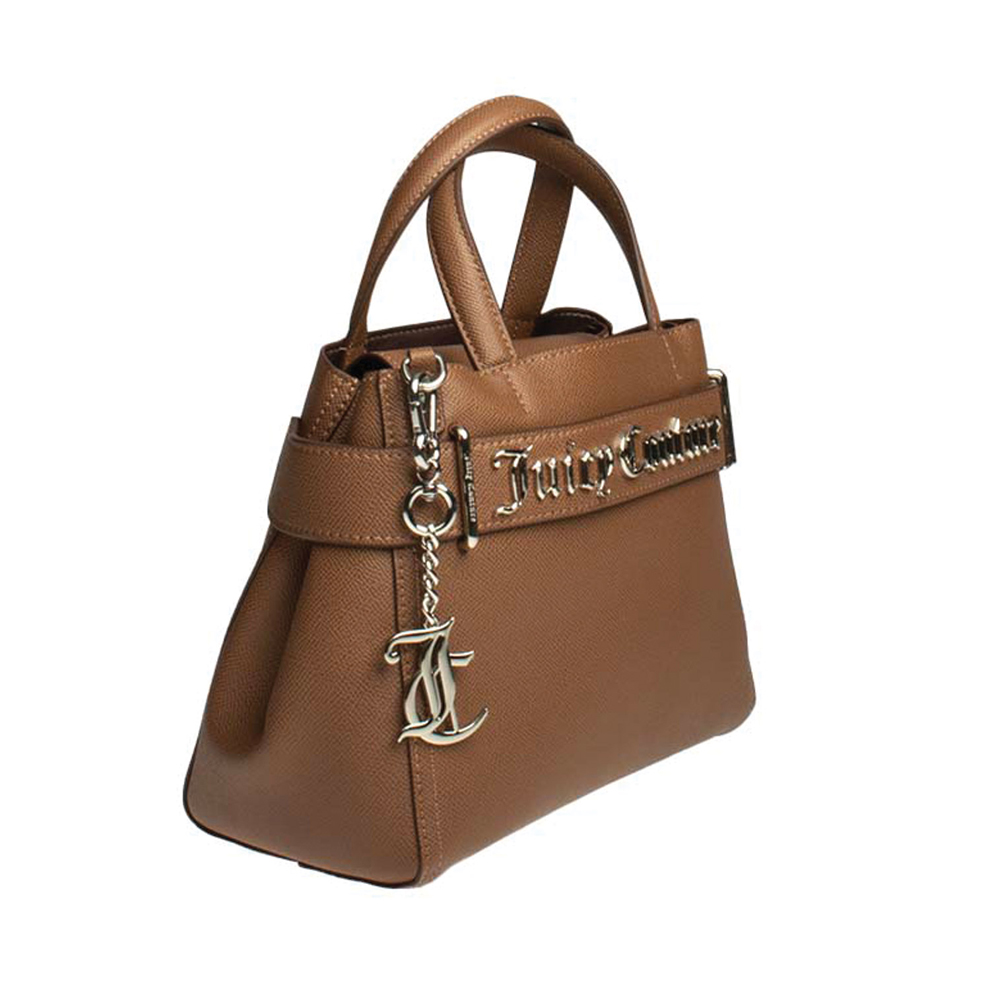 JUICY COUTURE Jasmine Double Handle Tan Γυναικεία Ώμου - 3