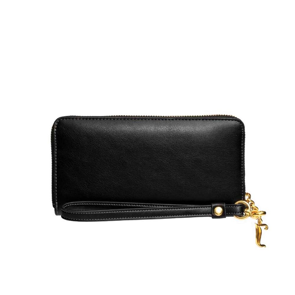 JUICY COUTURE Twig Large Zip Wallet Black Γυναικείο Πορτοφόλι  - 2