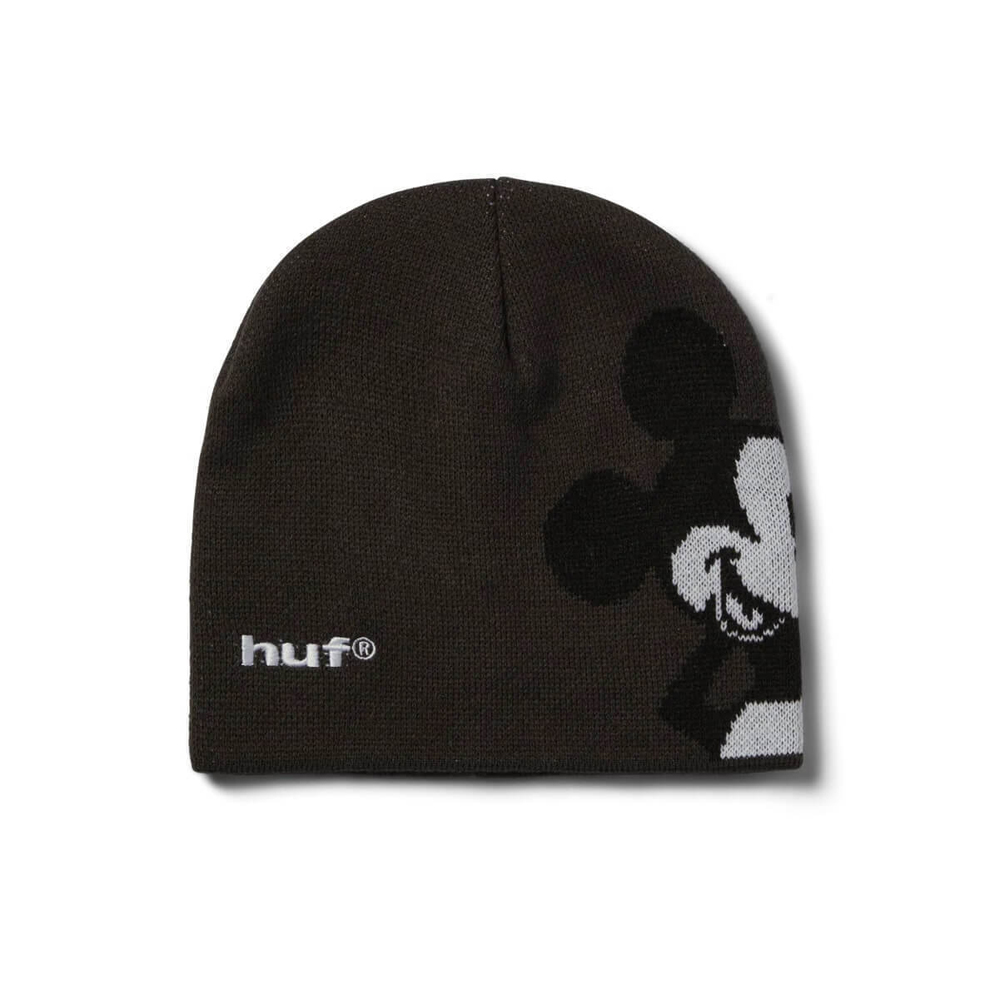 HUF Mickey Skull Beanie  Unisex Beanie Σκούφος - Μαύρο