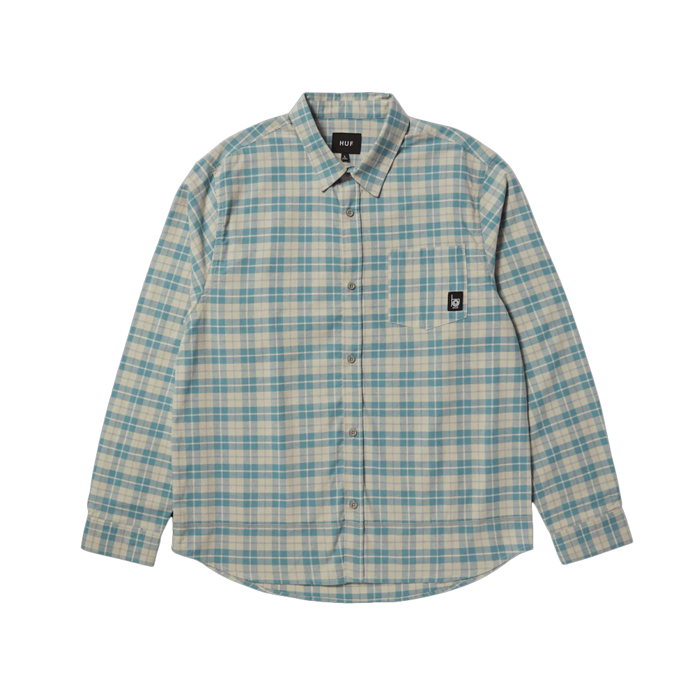 HUF Modal LongSleeve Plaid Shirt Ανδρικό Πουκάμισο - 4