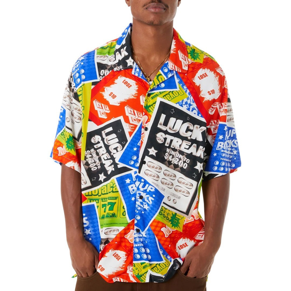 HUF Lucky Resort Shirt Ανδρικό Πουκάμισο - Multi