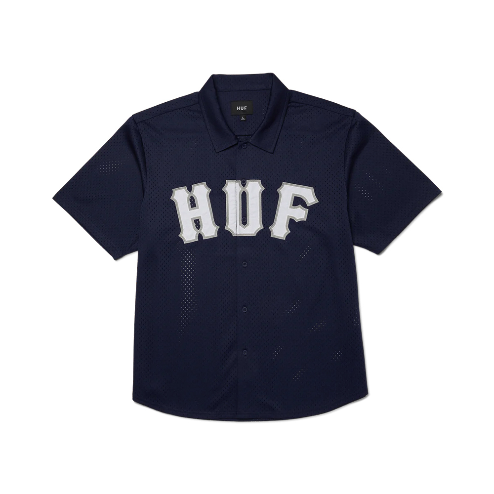 HUF Arch Mesh Button Up Unisex Πουκάμισο  - 3