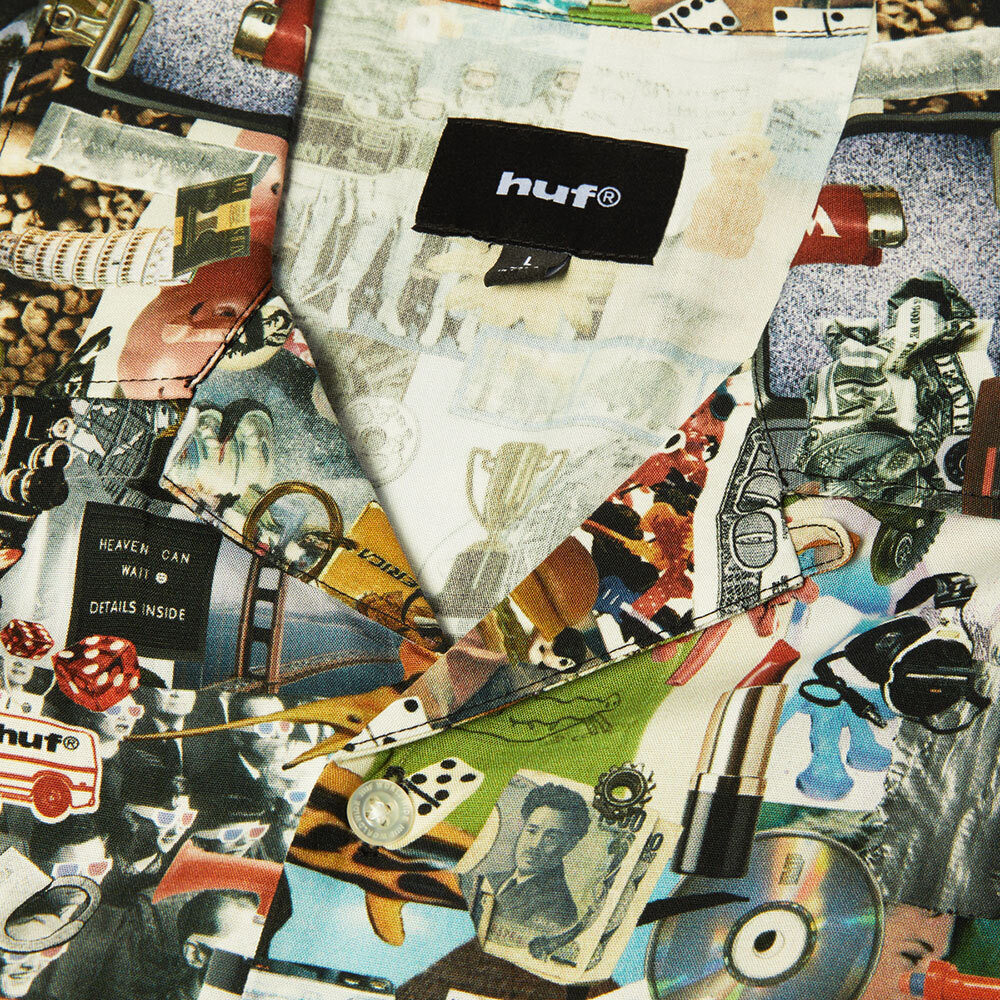 HUF From The Road Resort Ανδρικό Πουκάμισο - 4