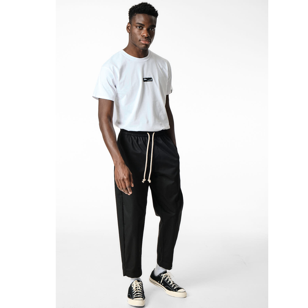 OWL Carrot Pants Black/Rope Dtls S24 Unisex Παντελόνι - 2