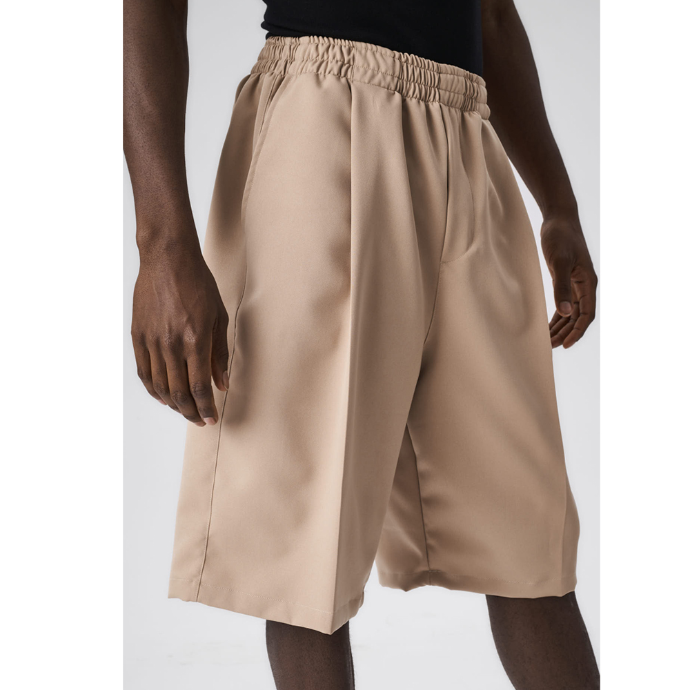 OWL Tailored Pleated Shorts Ανδρική Βερμούδα  - 3