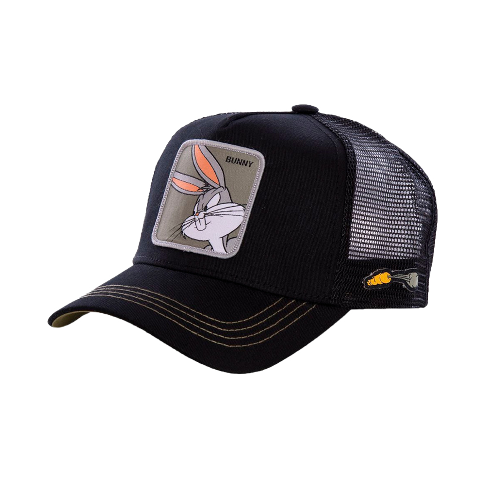 CAPSLAB Bugs Bunny Unisex Καπέλο Μαύρο - Μαύρο