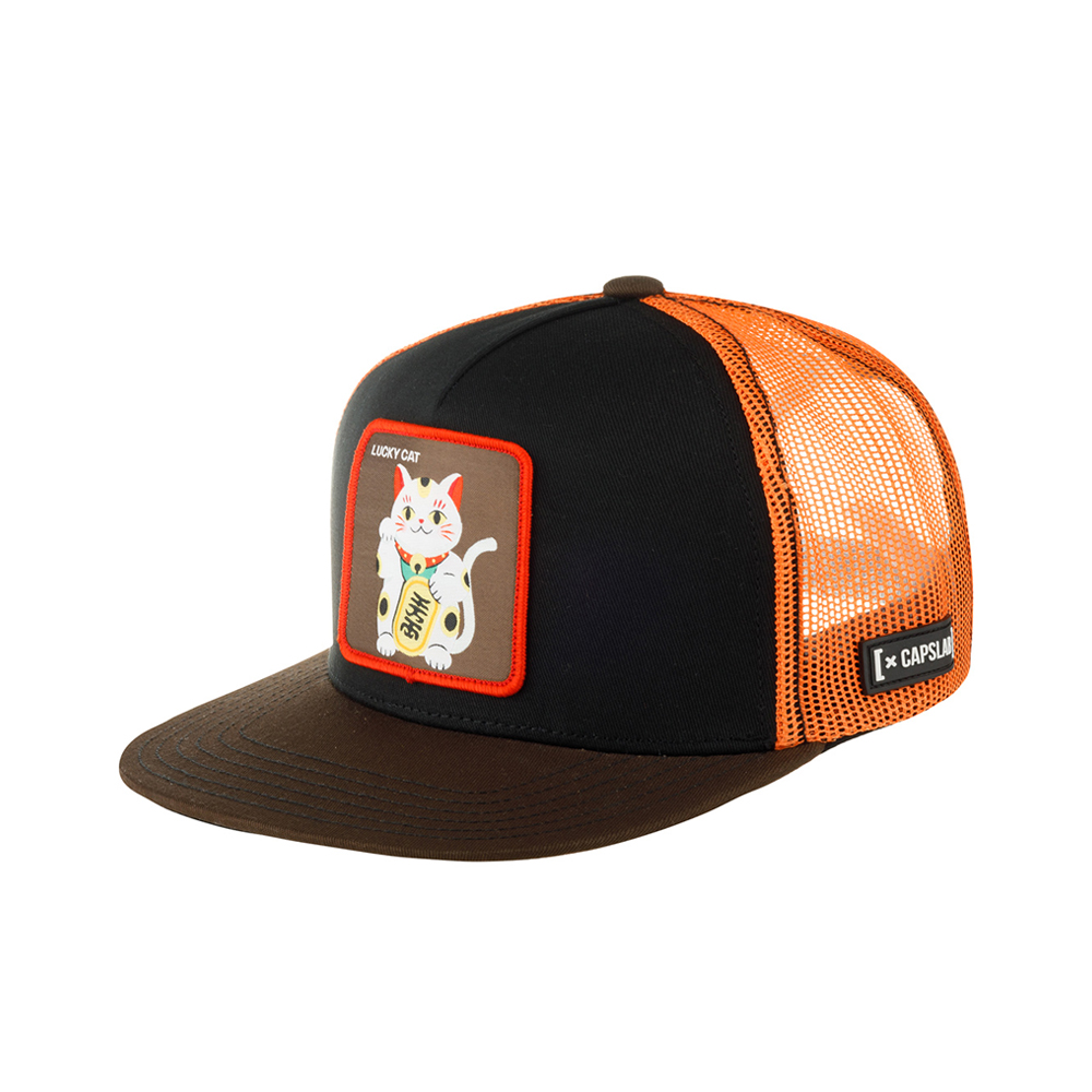 CAPSLAB Premium Lucky Cat Unisex Καπέλο  - Πορτοκαλί