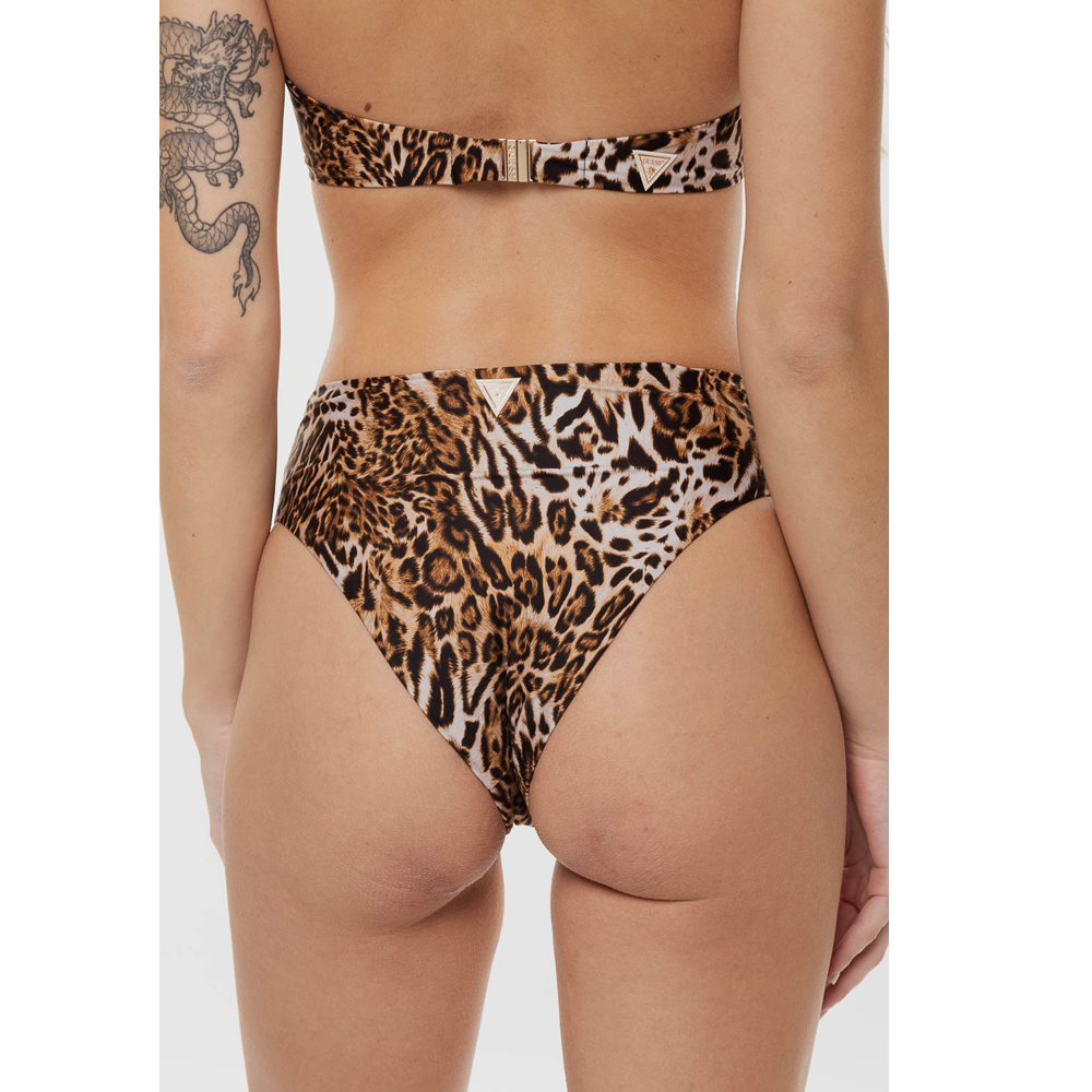 GUESS Bikini Bottom High Waist Brief Γυναικείο Μαγιό Μπικίνι Κάτω Μέρος - 2