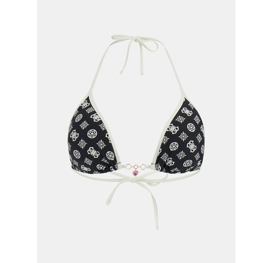 GUESS Triangle Removable Pads Printed Recy Polyamide Γυναικείο Μαγιό Άνω Μέρος  - 4