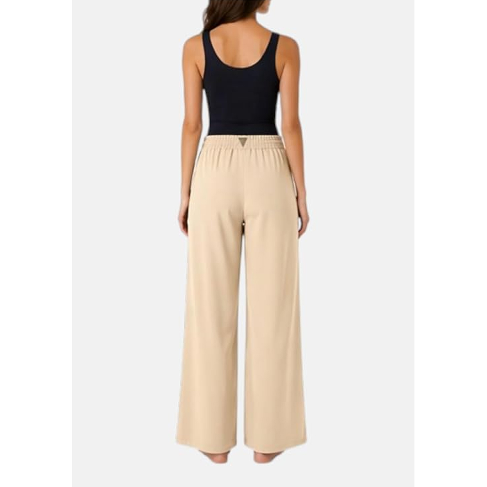 GUESS Zoe Leaf Wide Leg Pant Γυναικείο Παντελόνι - 2