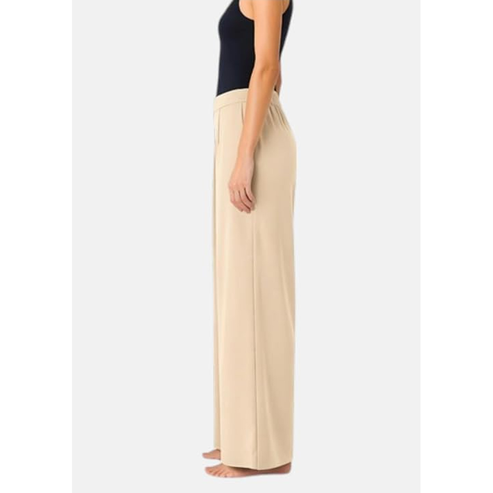 GUESS Zoe Leaf Wide Leg Pant Γυναικείο Παντελόνι - 3