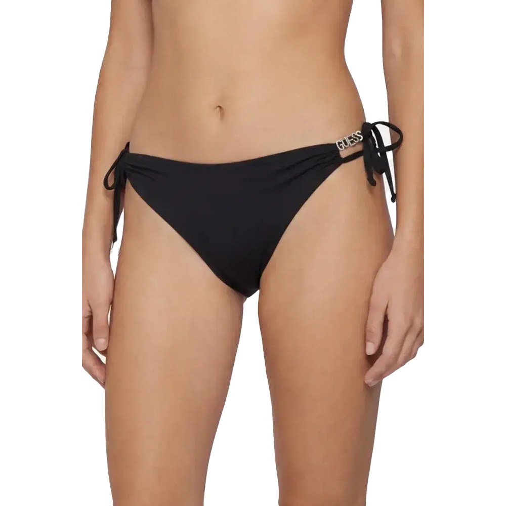 GUESS String Brief Γυναικείο Μαγιό Κάτω Μέρος - Μαύρο