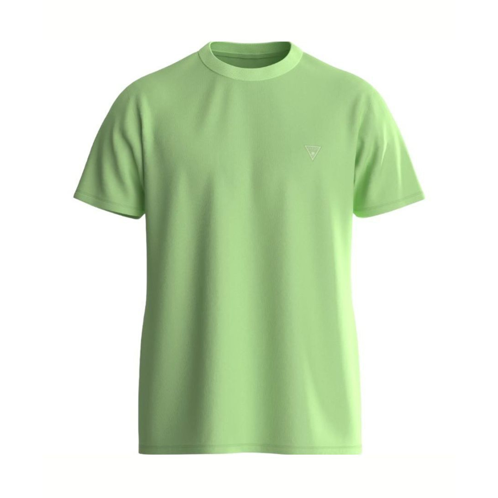 GUESS Short Sleeve Cn Basic Tee Ανδρικό T-Shirt - Πράσινο