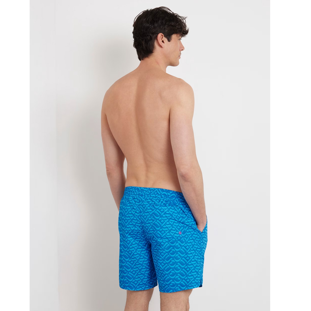 GUESS Swim Trunk Medium Guess Aop Ανδρικό Μαγιό - 3