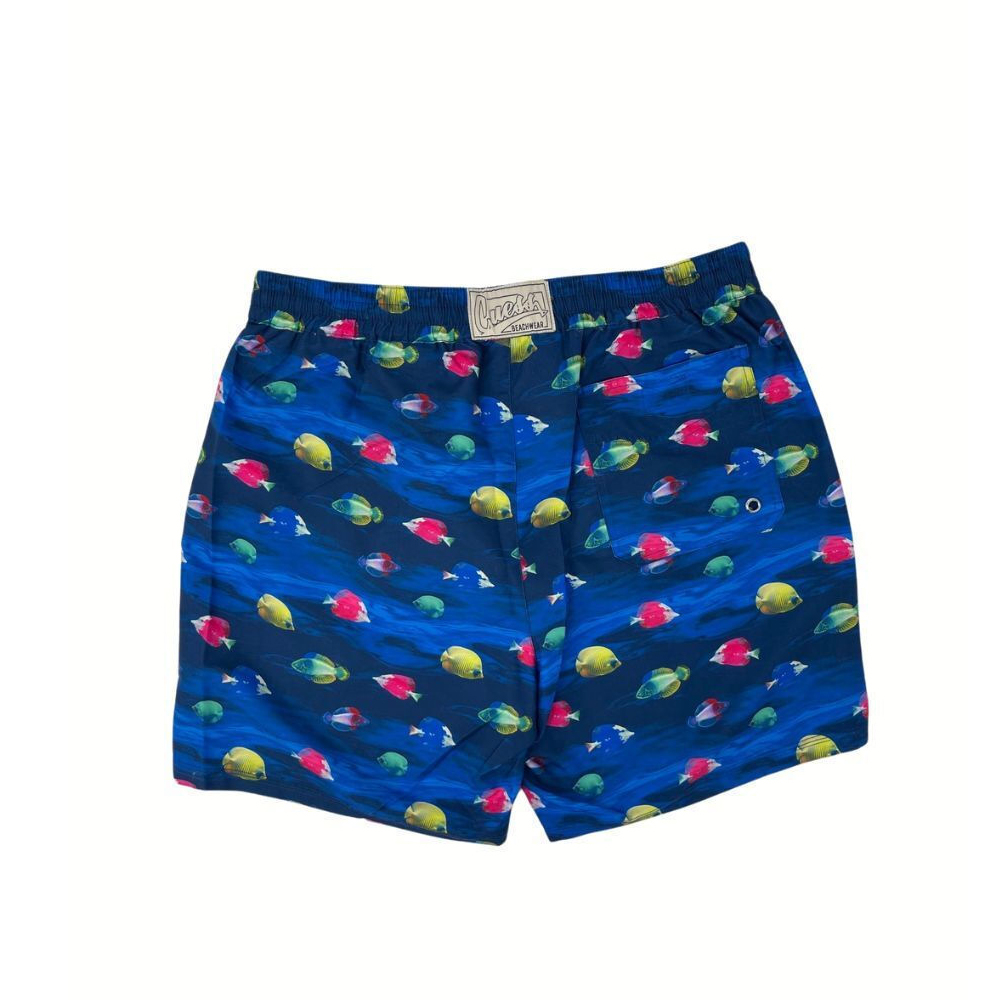 GUESS Swim Trunk Medium Marine Print Ανδρικό Μαγιό - 2