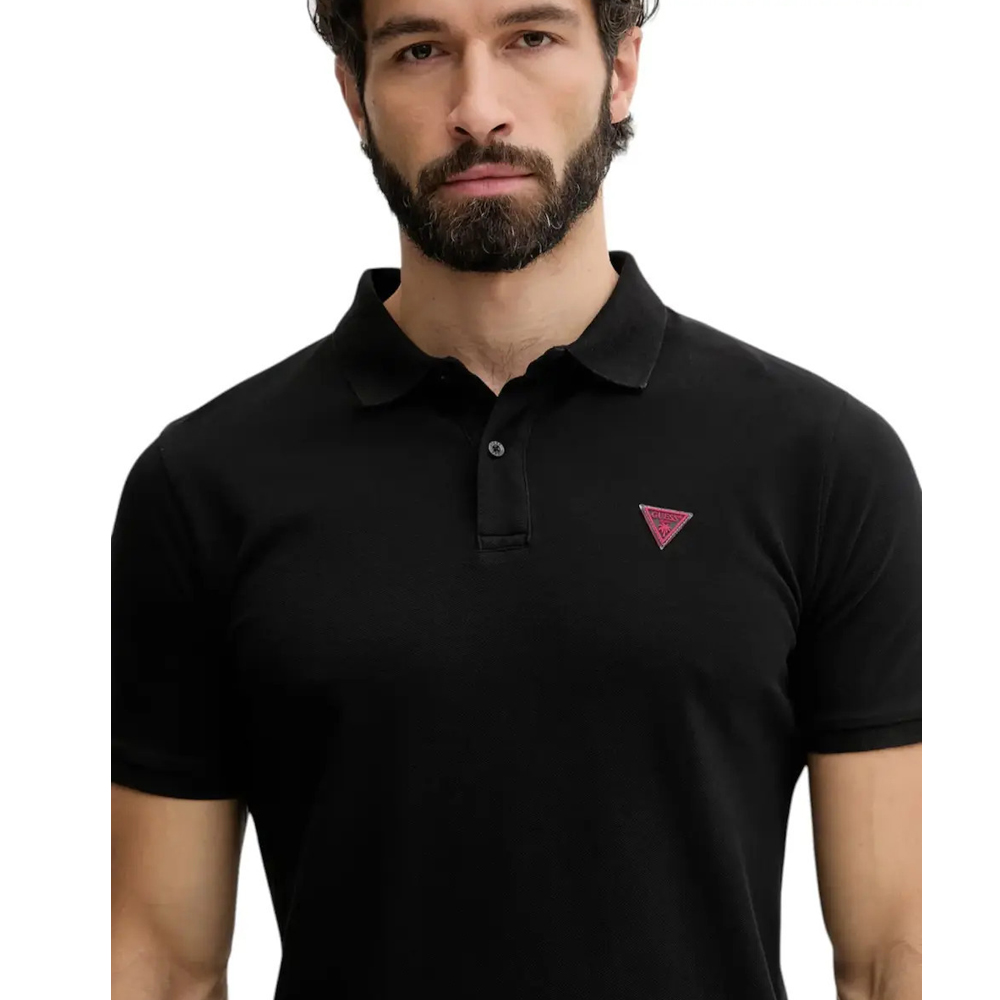 GUESS New Basic Polo  Ανδρική Μπλούζα Πόλο - 3