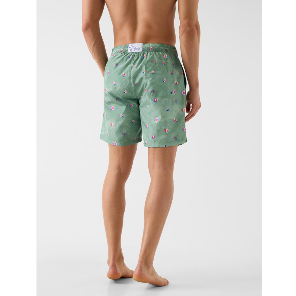 GUESS Swimtrunk Micro Print Ανδρικό Μαγιό - 2