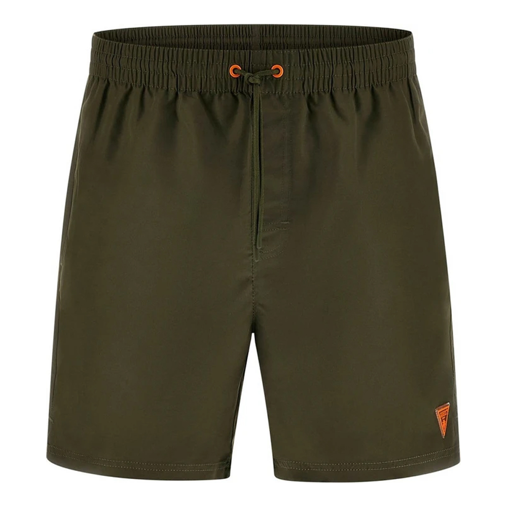 GUESS Swimtrunk New Basic  Ανδρικό Μαγιό - Χακί