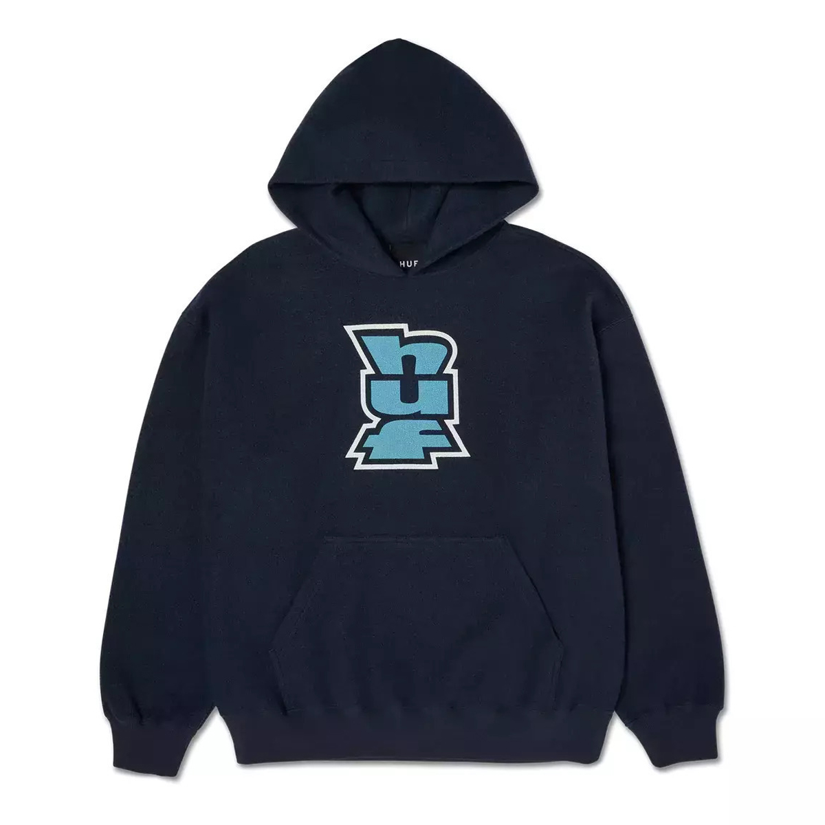 HUF Megablast Reverse Hoodie Ανδρικό Φούτερ με κουκούλα - Μπλε