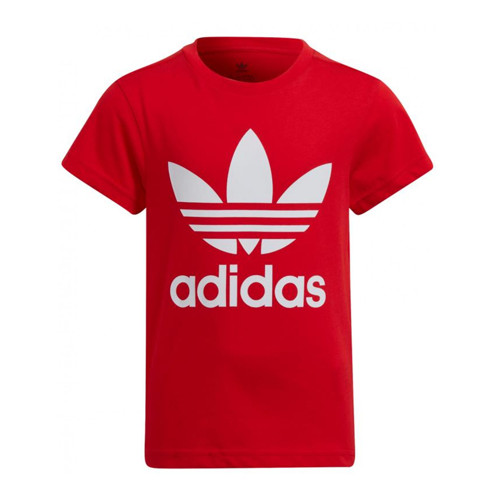 ADIDAS ORIGINALS Trefoil Tee Παιδικό T-Shirt - Κόκκινο