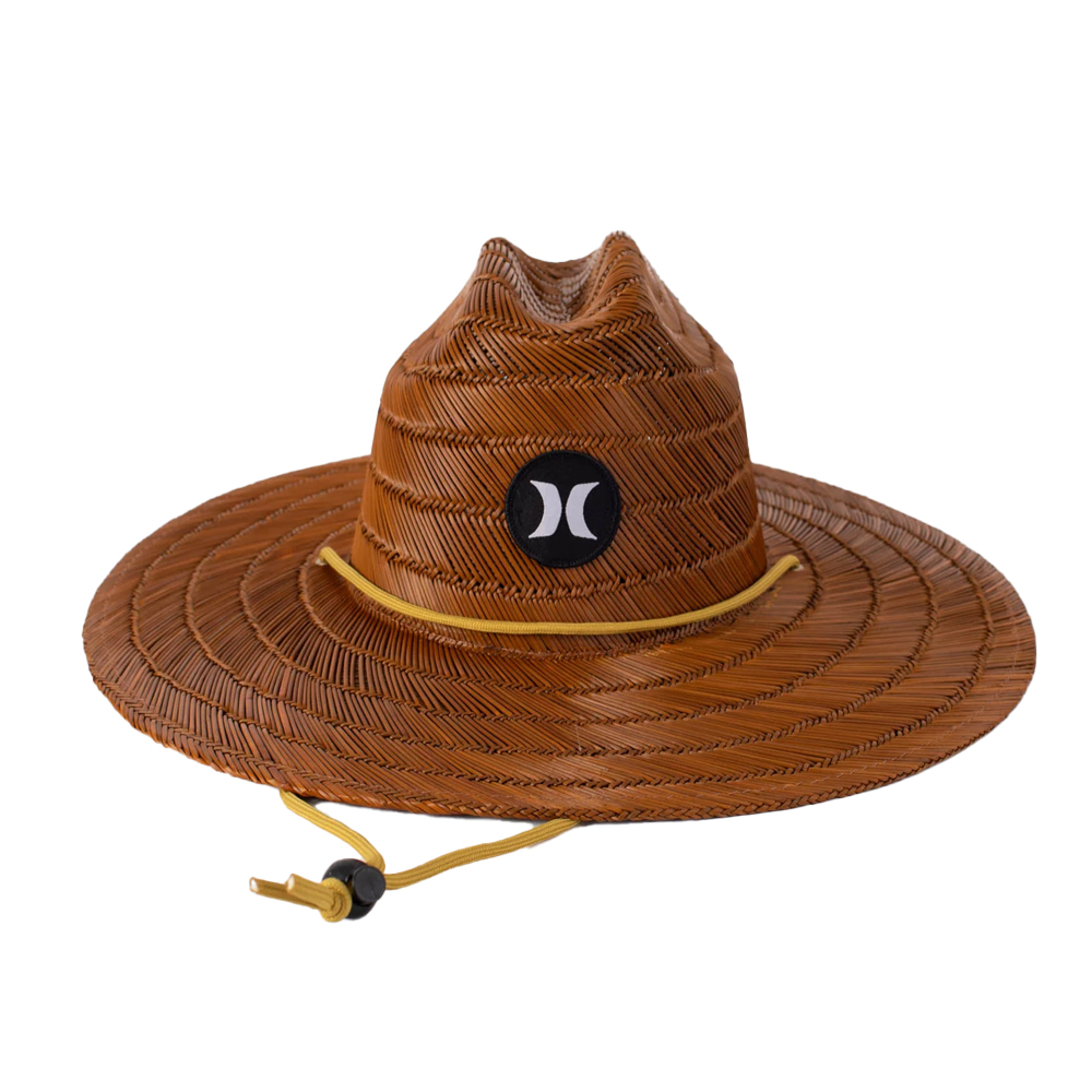HURLEY Weekender Lifeguard Hat Unisex Καπέλο Ψάθινο - Καφέ