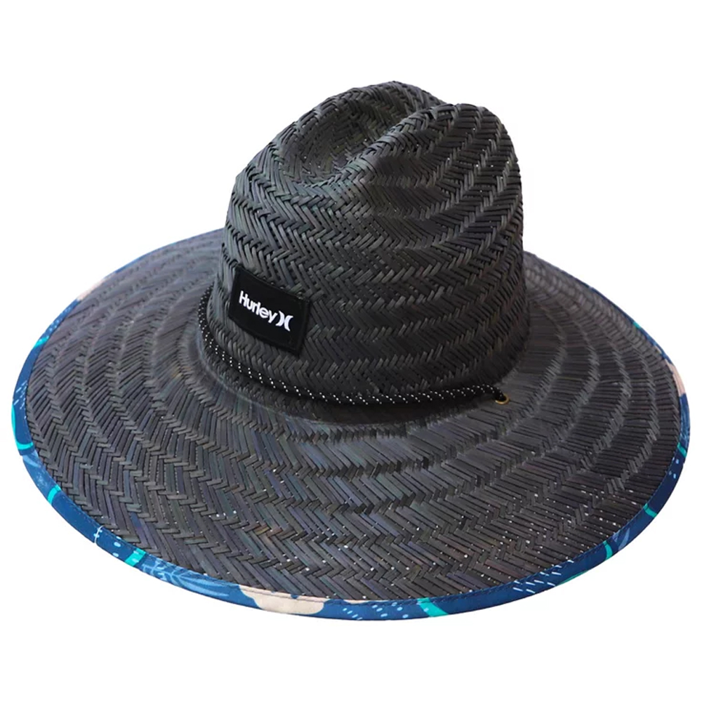 HURLEY Hat Straw Unisex Καπέλο Ψάθινο - Γκρι