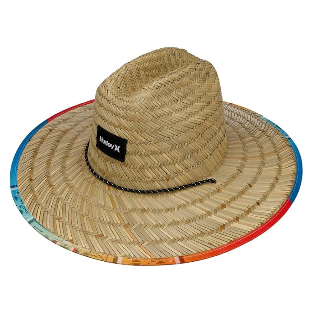 HURLEY Hat Straw Unisex Καπέλο Ψάθινο - Μπεζ