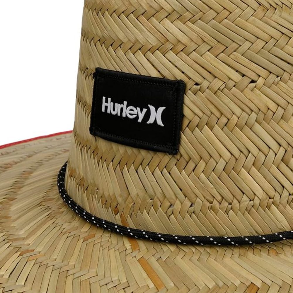 HURLEY Hat Straw Unisex Καπέλο Ψάθινο - 3