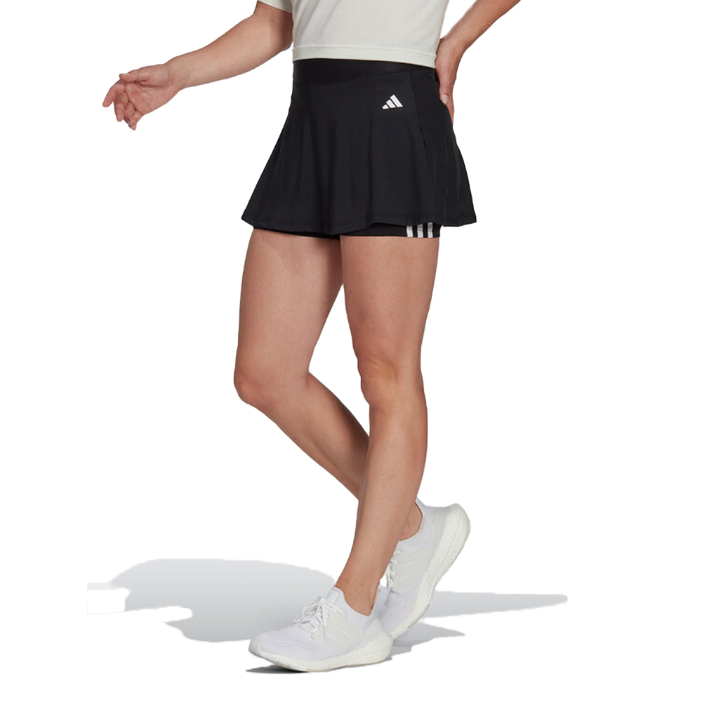 ADIDAS Train Essentials 3-Stripes Aeroready Skirt Γυναικεία Αθλητική Φούστα/Σορτς - Μαύρο