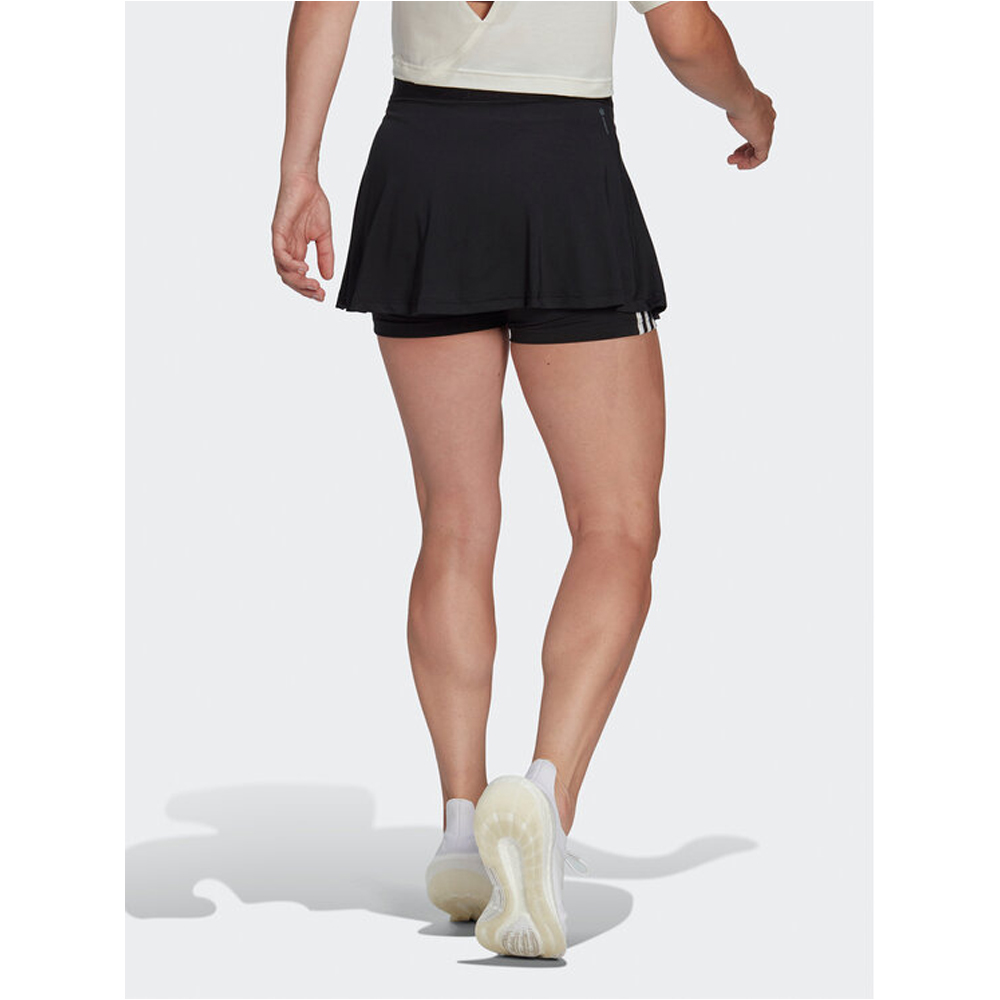 ADIDAS Train Essentials 3-Stripes Aeroready Skirt Γυναικεία Αθλητική Φούστα/Σορτς - 2