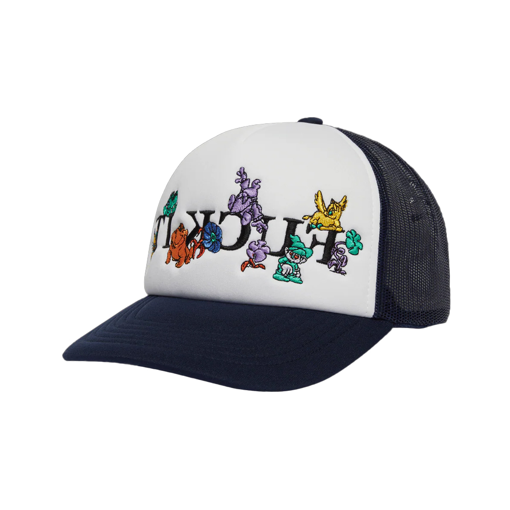 HUF Trip Trucker Hat Καπέλο Unisex - Μπλε