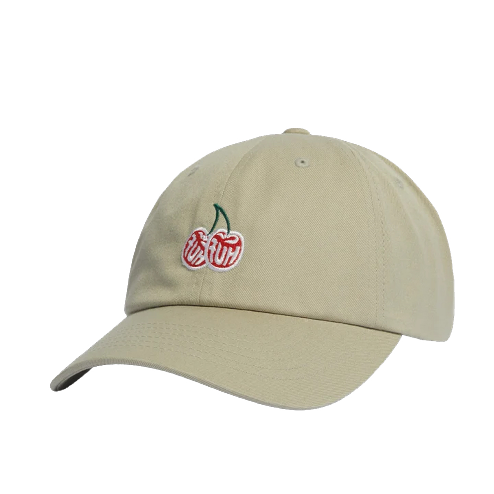 HUF Cherries 6-Panel Curved-Visor Hat Unisex Καπέλο - Μπεζ