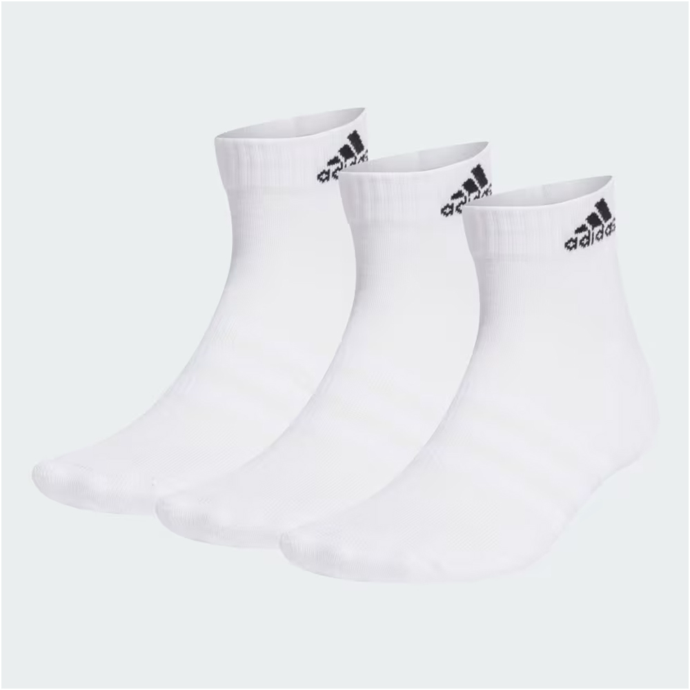 ADIDAS Cushioned Sportwear Unisex Κάλτσες 3 ζεύγη - Λευκό