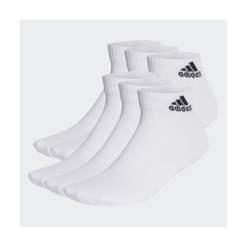 ADIDAS Cushioned Sportswear Ankle Socks 6Pack Unisex Κάλτσες Αστραγάλου  - 2