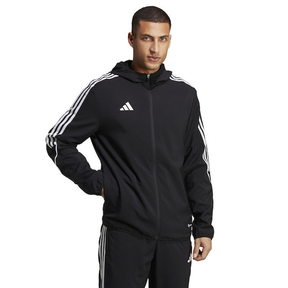 ADIDAS Tiro23 League Windbreaker Ανδρικό Αντιανεμικό Μπουφάν - Μαύρο