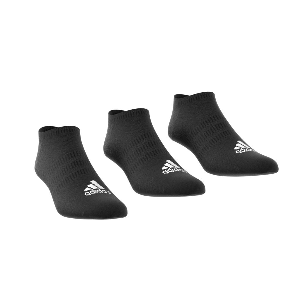 ADIDAS Thin and Light No-Show Socks 3 pairs Unisex Κάλτσες 3 ζεύγη - 2