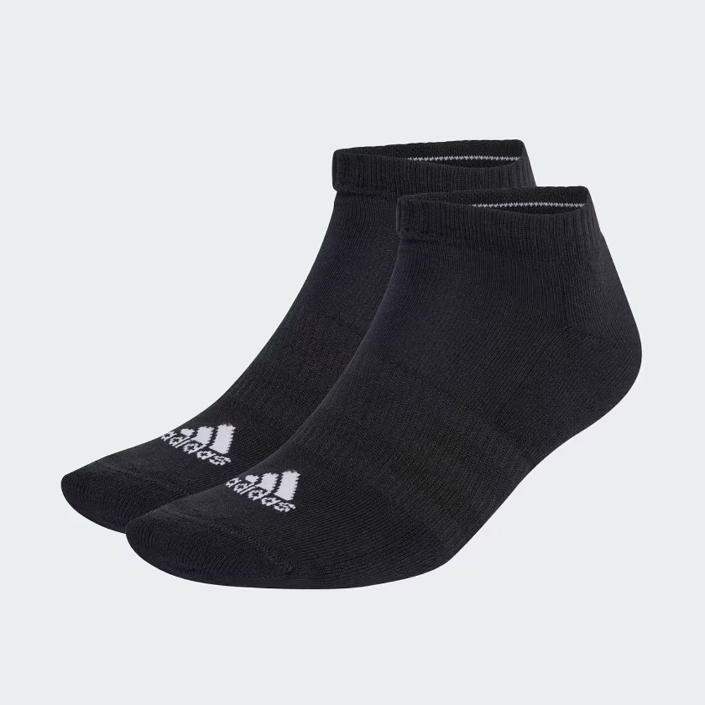 ADIDAS Cushioned Low-Cut Socks Unisex Κάλτσες 3 ζεύγη - Μαύρο