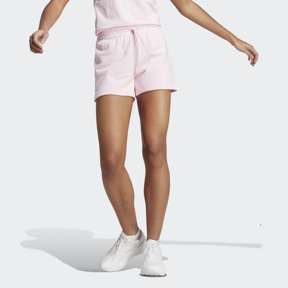 ADIDAS Essentials Linear French Terry Shorts Γυναικείο Σορτς - Ροζ