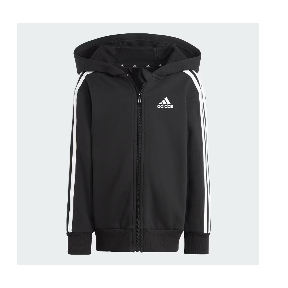 ADIDAS Essentials 3-Stripes Zip Hoodie Παιδική Φούτερ Ζακέτα - 3